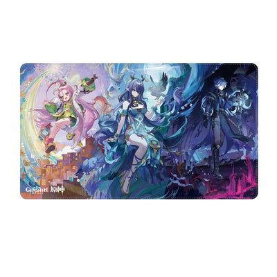 Genshin Impact The Moon Leads Home Series Mouse Pad Featuring Flins, Lauma, and Aino