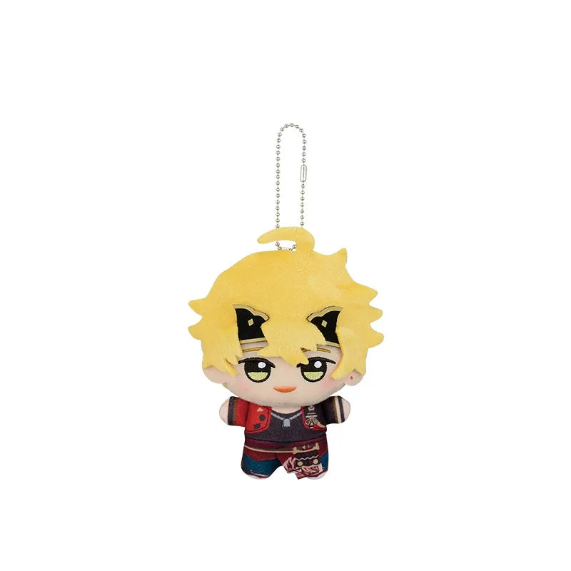 Genshin Impact Thoma Little Valley plush keychain featuring collectible plush chibi artwork
