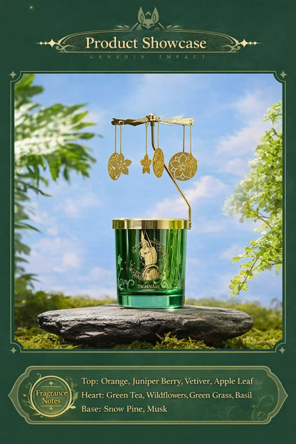 Genshin Impact Tighnari candle product specifications size materials and details