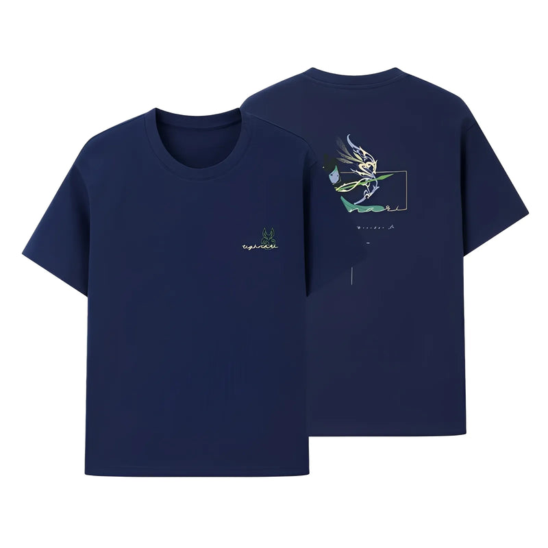 Genshin Impact Tighnari green t shirt front clean white background