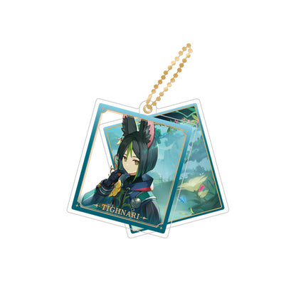 Genshin Impact Tighnari rotating double-sided acrylic keychain