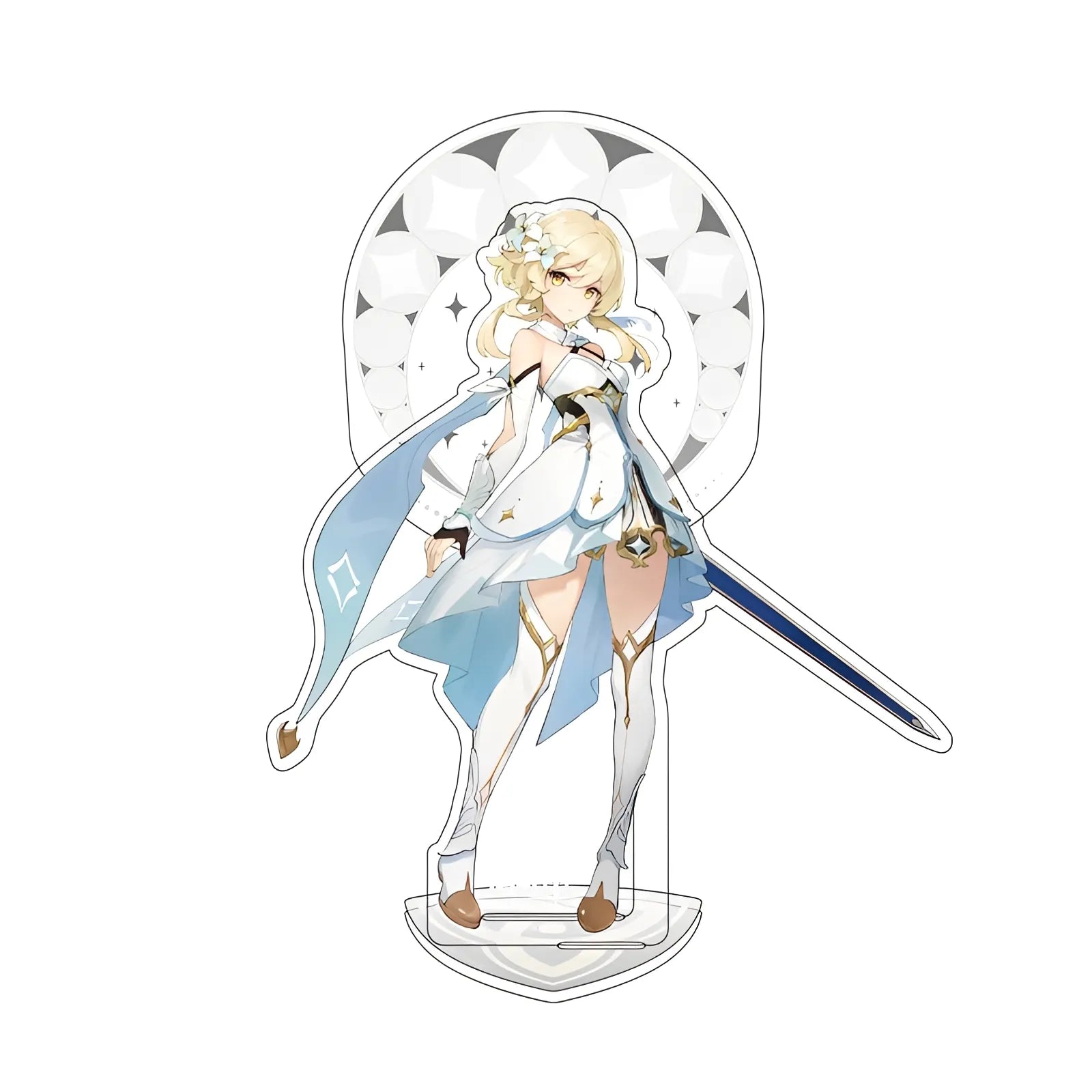 Genshin Impact Traveler Series Traveler Lumine acrylic stand anime character display collectible desk figure