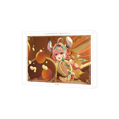 Genshin Impact acrylic PV series framed artwork Varesa character display