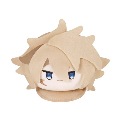 Genshin Impact Varka Big Head Magnet Plush on white background