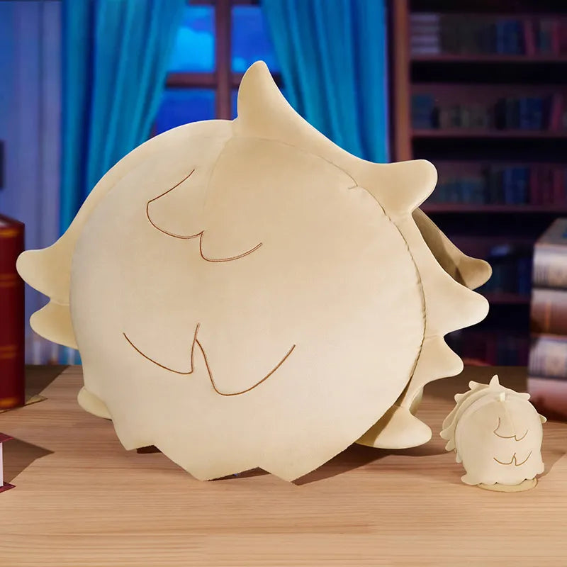 Genshin Impact Varka Plush Pillow with oversized character design