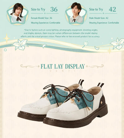 Venti oxford shoes worn front view styling look