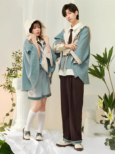 Genshin Impact Venti oxford shoes worn with outfit full look