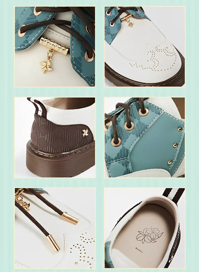 Venti oxford shoes worn side view outfit combination