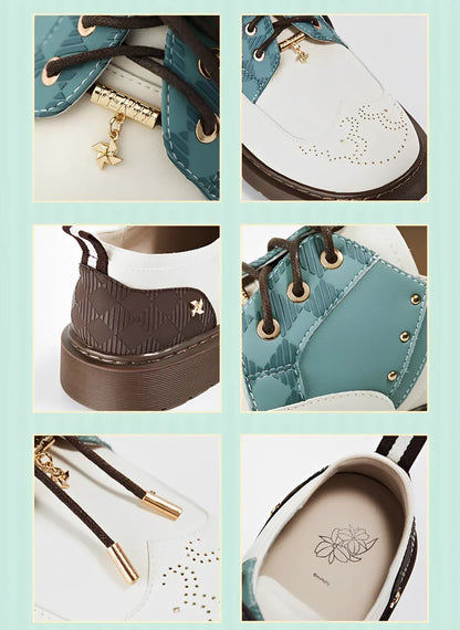 Venti oxford shoes worn side view outfit combination