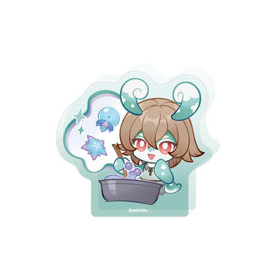 Genshin Impact Verenata Melusine acrylic standee chibi character thick acrylic display figure