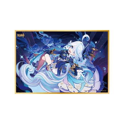 Genshin Furina acrylic art card Version Preview Series illustration collectible display