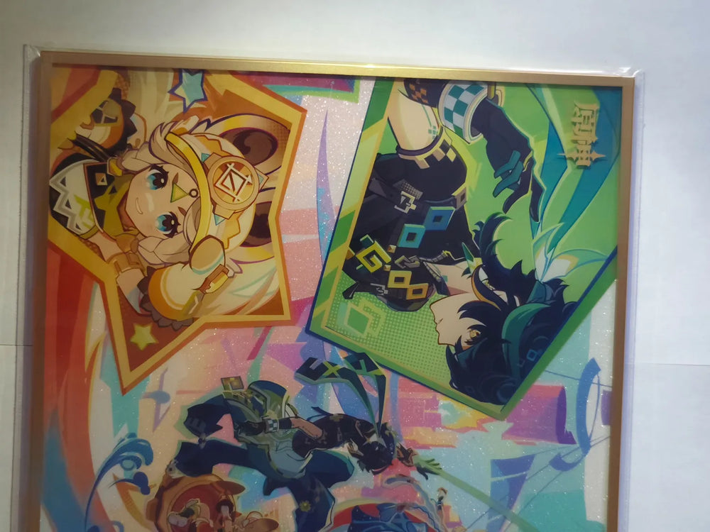 Genshin Impact Version Preview Series Acrylic Art Card Set