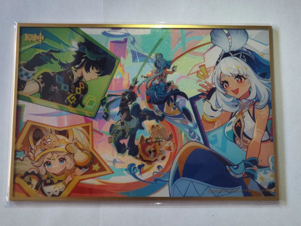 Genshin Impact Version Preview Series Acrylic Art Card Set