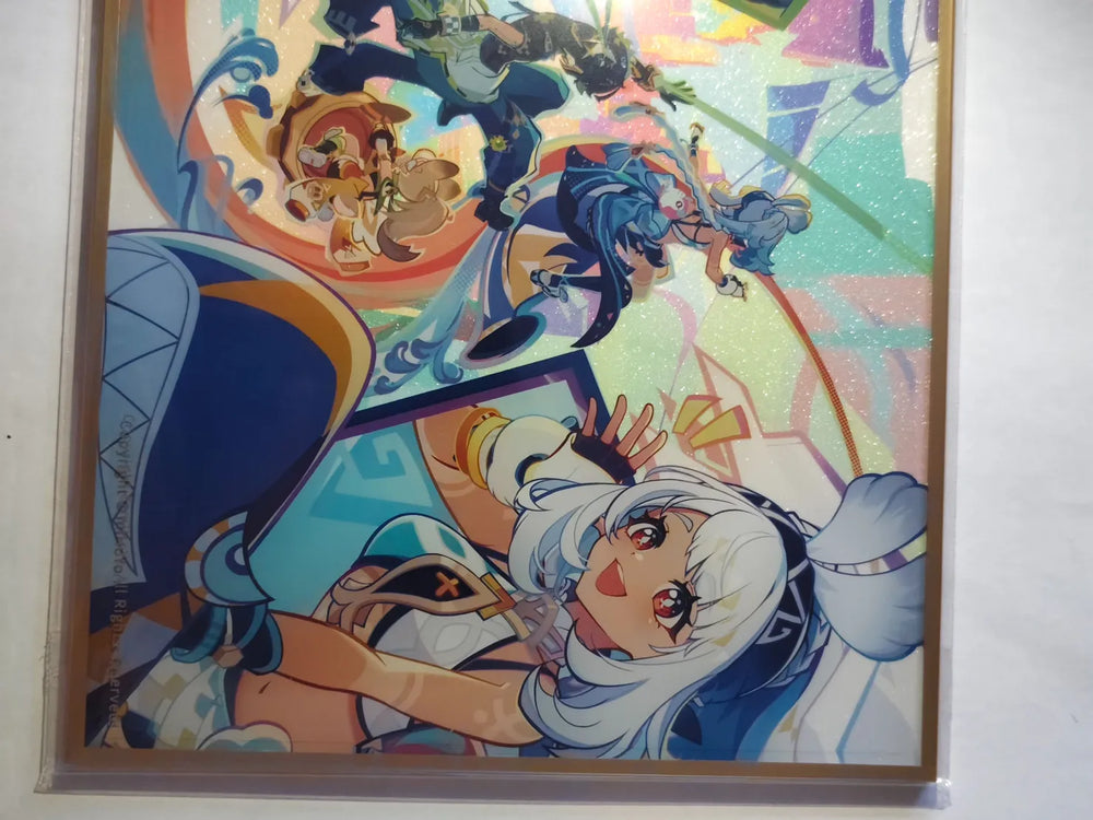 Genshin Impact Version Preview Series Acrylic Art Card Set
