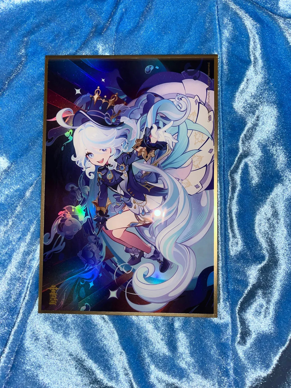 Genshin Impact Version Preview Series Acrylic Art Card Set