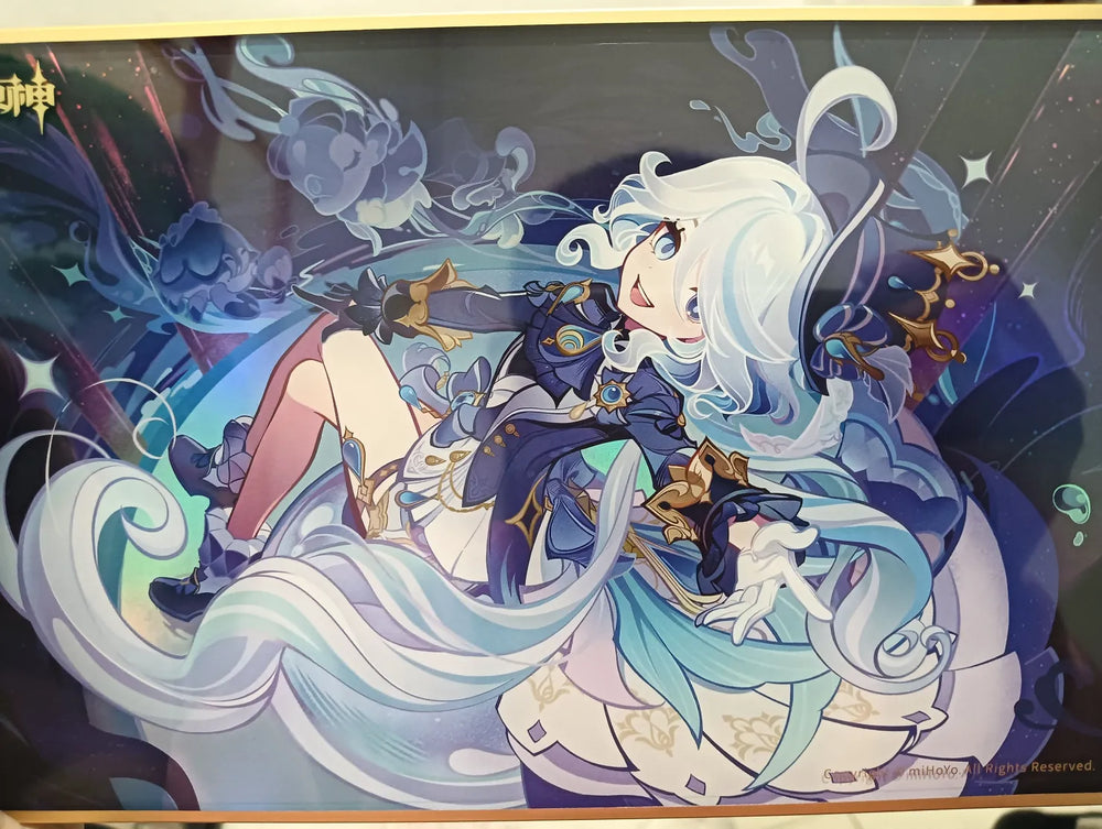Genshin Impact Version Preview Series Acrylic Art Card Set