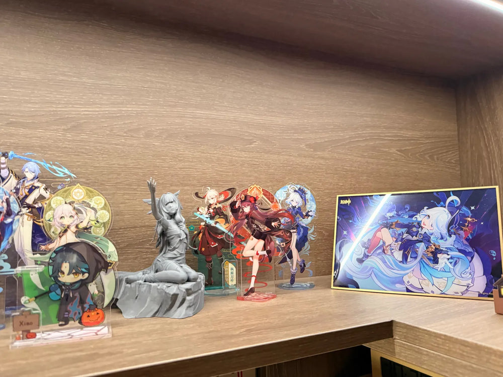 Genshin Impact Version Preview Series Acrylic Art Card Set