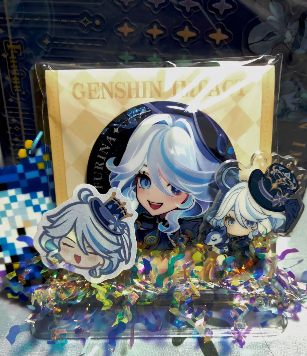 Genshin Impact Insignias de Personajes Serie Version Preview