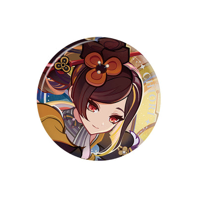 Genshin Impact Chiori badge Version Preview Series metal pin character collectible