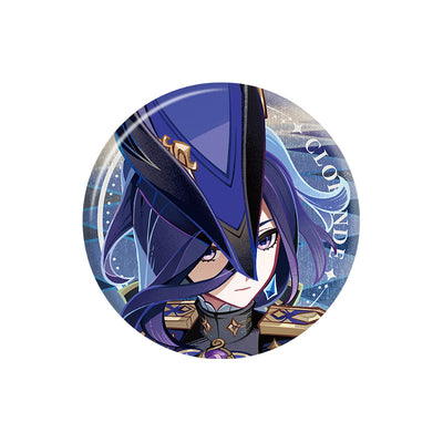 Genshin Impact Clorinde badge Version Preview Series metal character pin collectible