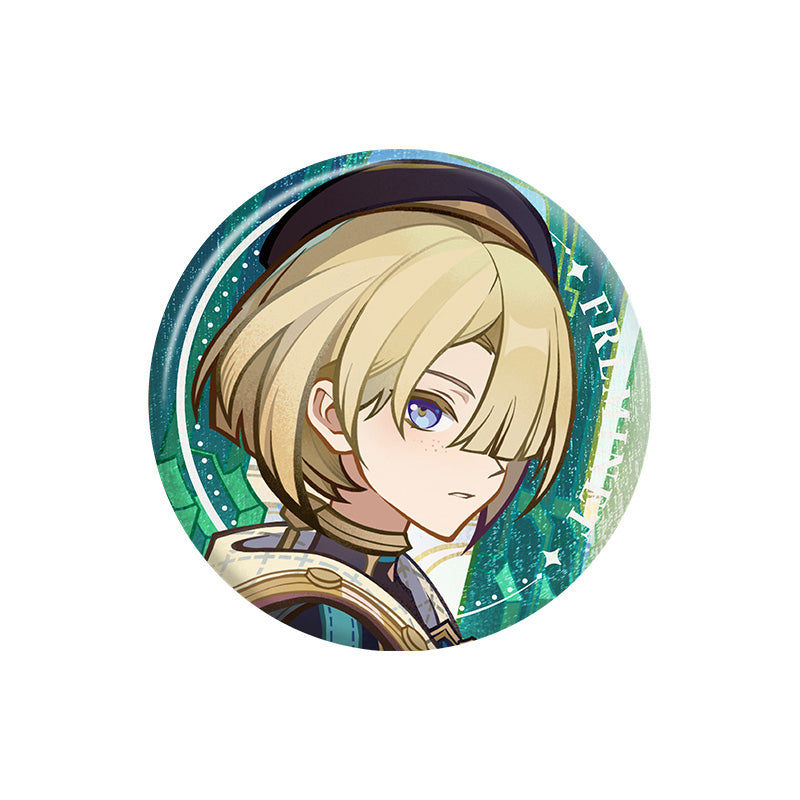Genshin Freminet badge Version Preview Series metal pin character collectible