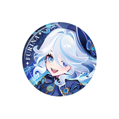 Genshin Furina badge Version Preview Series metal pin collectible character design