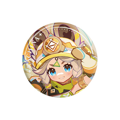 Genshin Kachina badge Version Preview Series metal pin character collectible
