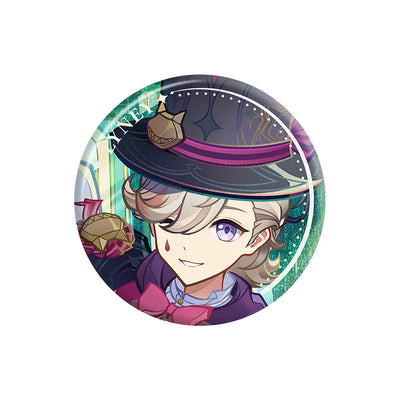 Genshin Impact Lyney badge Version Preview Series metal character pin collectible