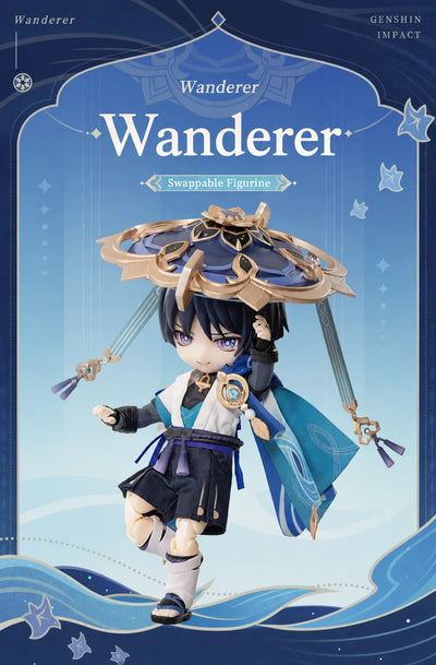 Genshin Impact Wanderer swappable action figure product details