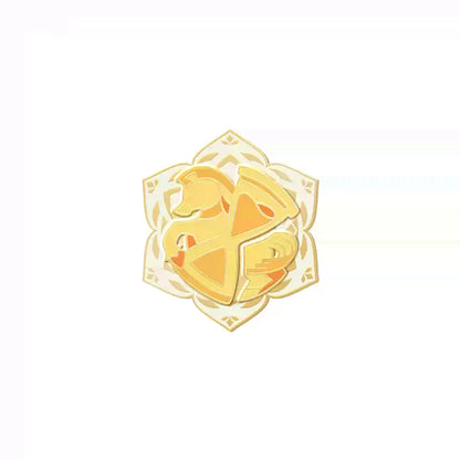 Genshin Impact Wanderer Akademiya metal badge
