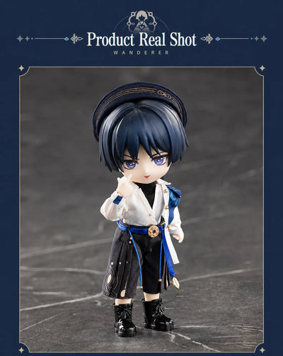 Wanderer action figure costume and accessory set contents