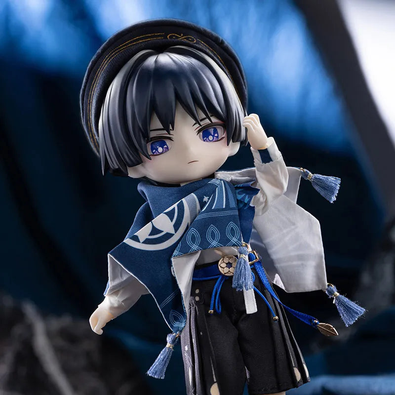 Genshin Impact Wanderer customizable action figure costume set