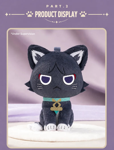 Wanderer plush charm and sleeping plush toy lifestyle display