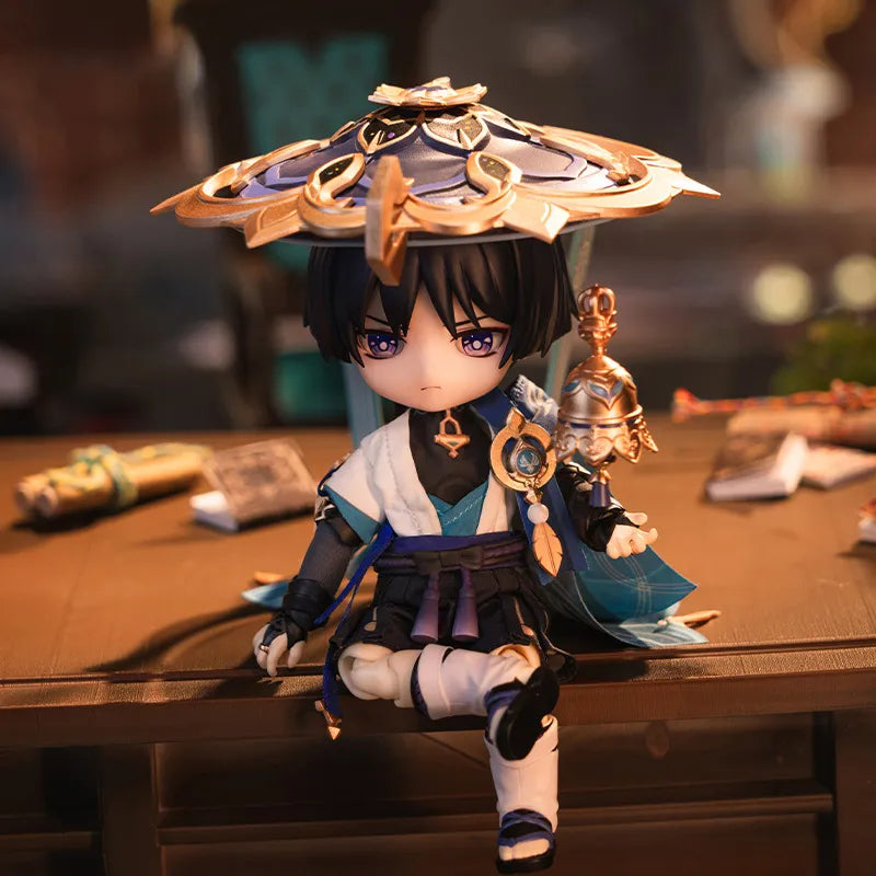 Wanderer swappable action figure with articulated body and removable outfit