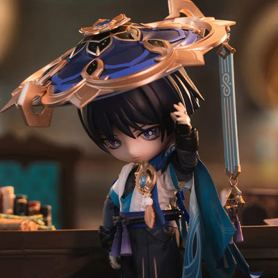 Genshin Impact Wanderer collectible figure with interchangeable parts