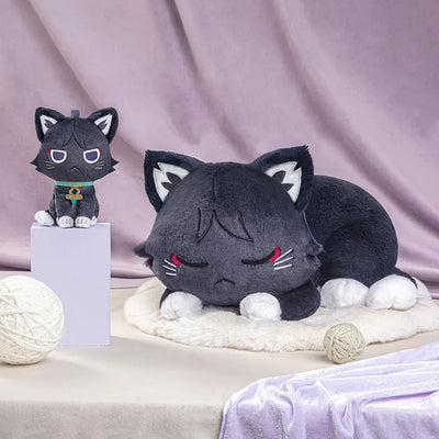 Genshin Impact Wandering Cat Tales Wanderer plush charm and sleeping plush toy