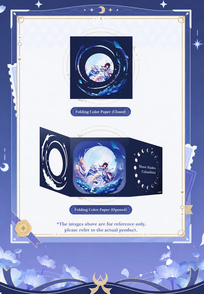 Columbina Magnetic Standee A and B versions with acrylic bases