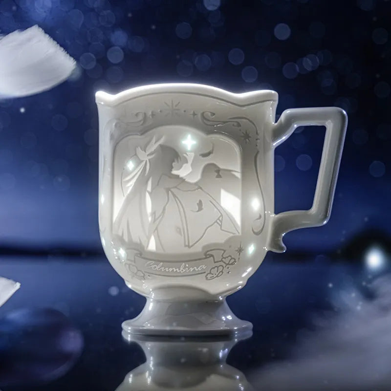 Genshin Impact Welkin Moon’s Homecoming Columbina Porcelain Cup Set