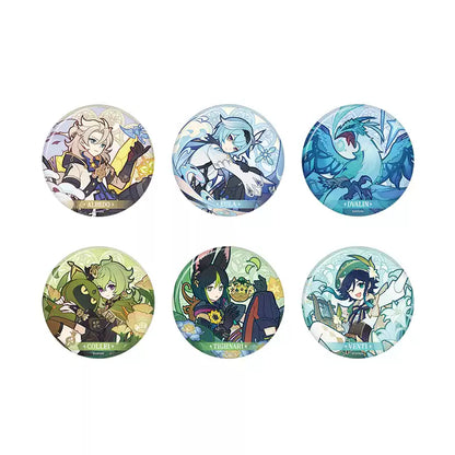Genshin Impact Whispering Blooms badge series character collection