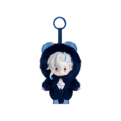Genshin Impact Winter Nesting Series Neuvillette plush charm on a white background