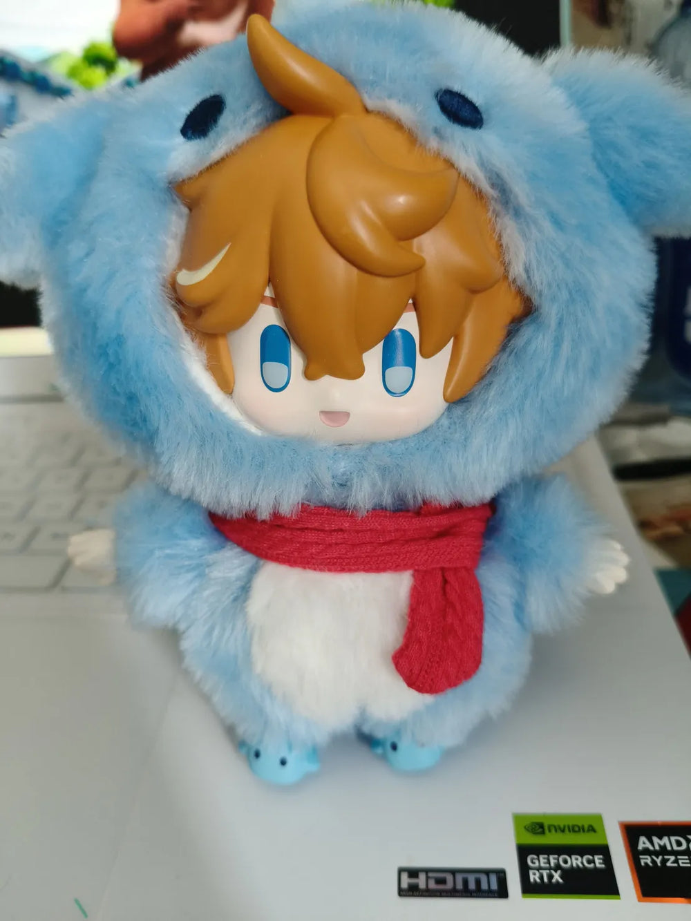 Genshin Impact Winter Nesting Series Porte-clés Peluche