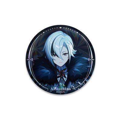Genshin Impact Winter Night’s Laze Arlecchino badge