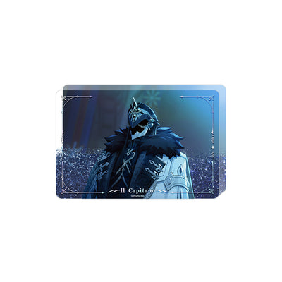 Genshin Impact Winter Night’s Laze Il Capitano acrylic sand art display