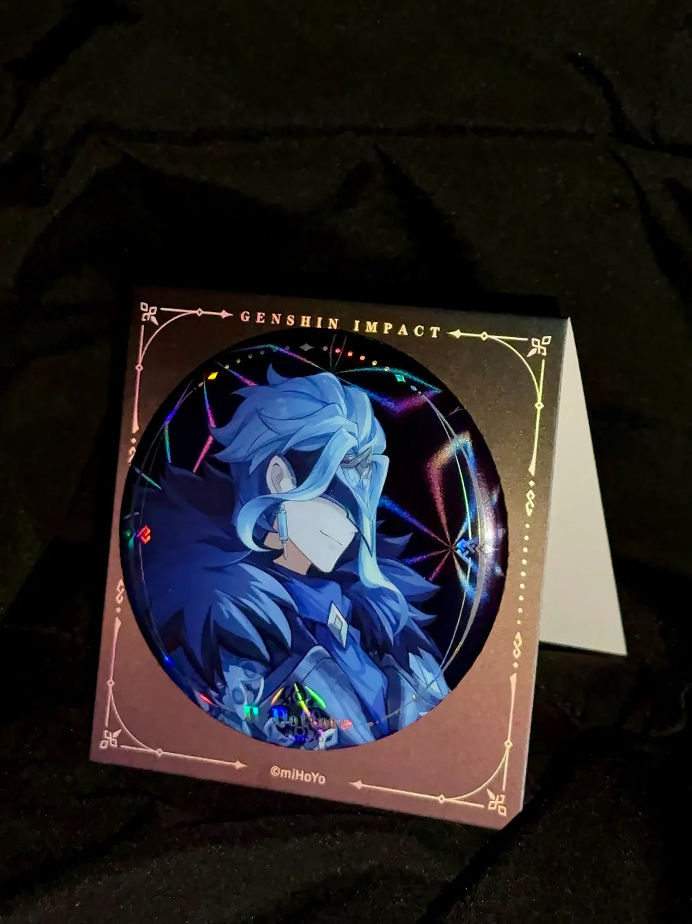原神 Winter Night’s Laze アクリル流砂画＆バッジセット