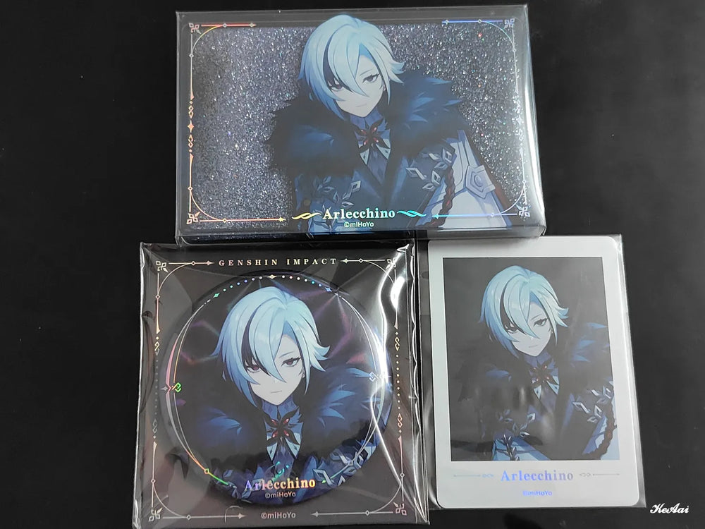 原神 Winter Night’s Laze アクリル流砂画＆バッジセット