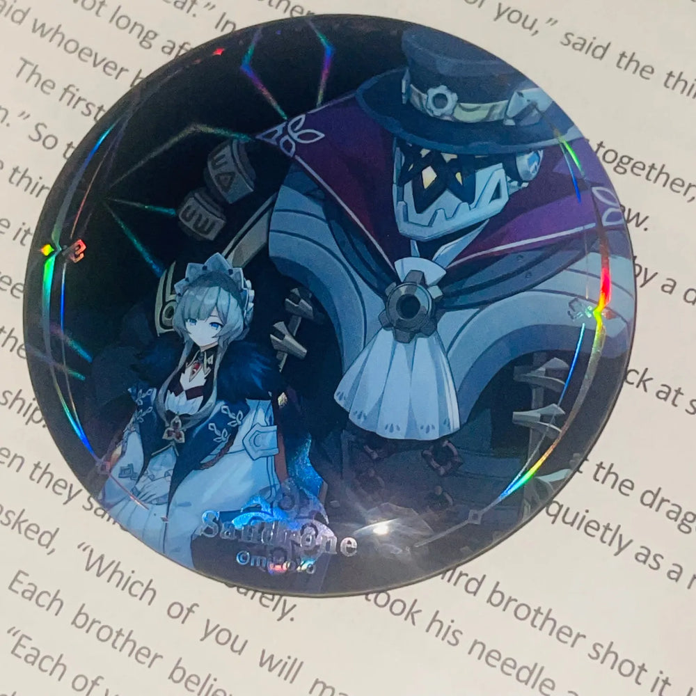 原神 Winter Night’s Laze アクリル流砂画＆バッジセット