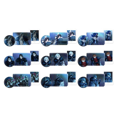 Genshin Impact Winter Night’s Laze set with bonus photo card collection featuring Arlecchino Tartaglia Il Dottore Columbina Il Capitano Pantalone Pierro Pulcinella and Sandrone