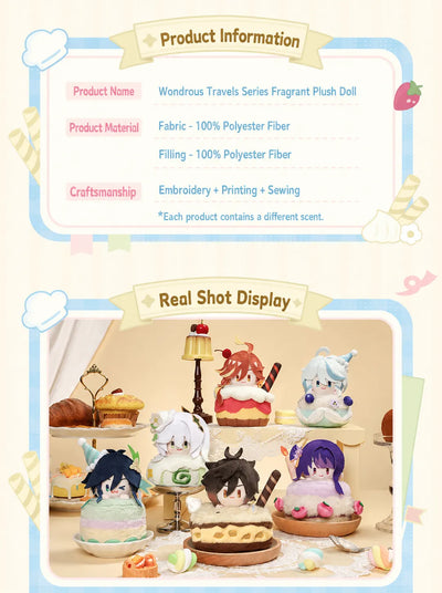 Genshin Impact Wondrous Travels Series Character Lineup