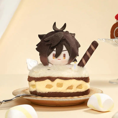 Genshin Impact Wondrous Travels Dessert-Themed Plush Keychains