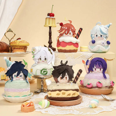 Genshin Impact Wondrous Travels Series Fragrant Plush Keychains Collection